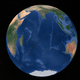 The southern Indian Ocean is a very, very big place (Google Earth)